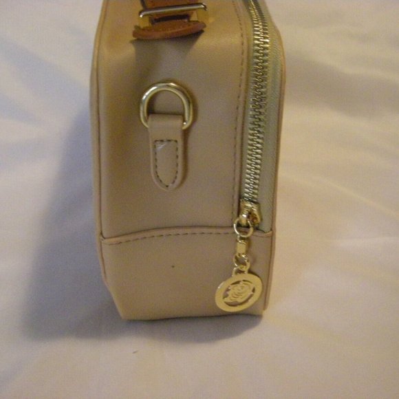 Chipmunk Tan Camera Crossbody Messenger Bag by Disney & Sequin Keychain - Picture 9 of 13